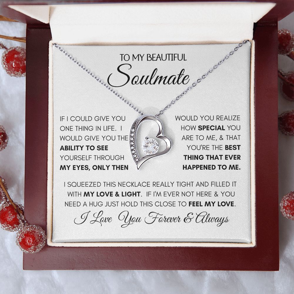 Beautiful Soulmate Special Forever Love Necklace