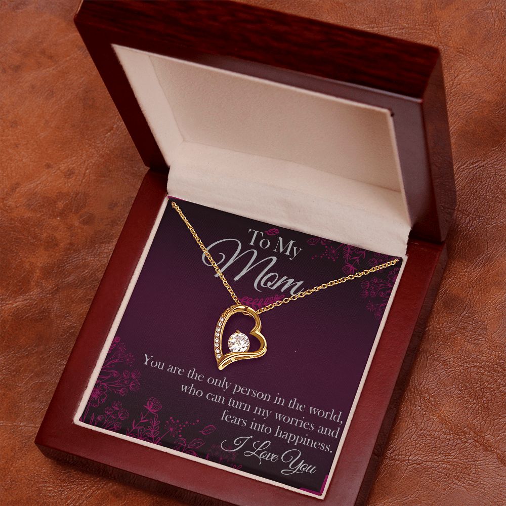 Mom You're The Only One Forever Love Necklace