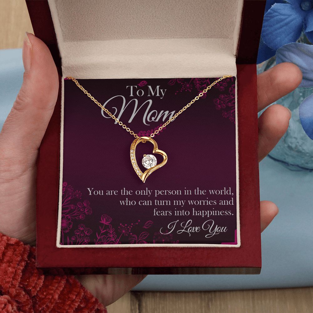 Mom You're The Only One Forever Love Necklace