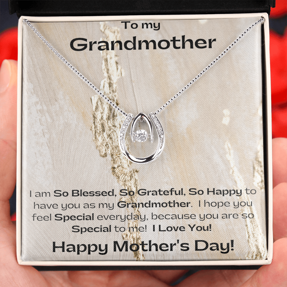 To My Grandmother/ Lucky In Love Necklace