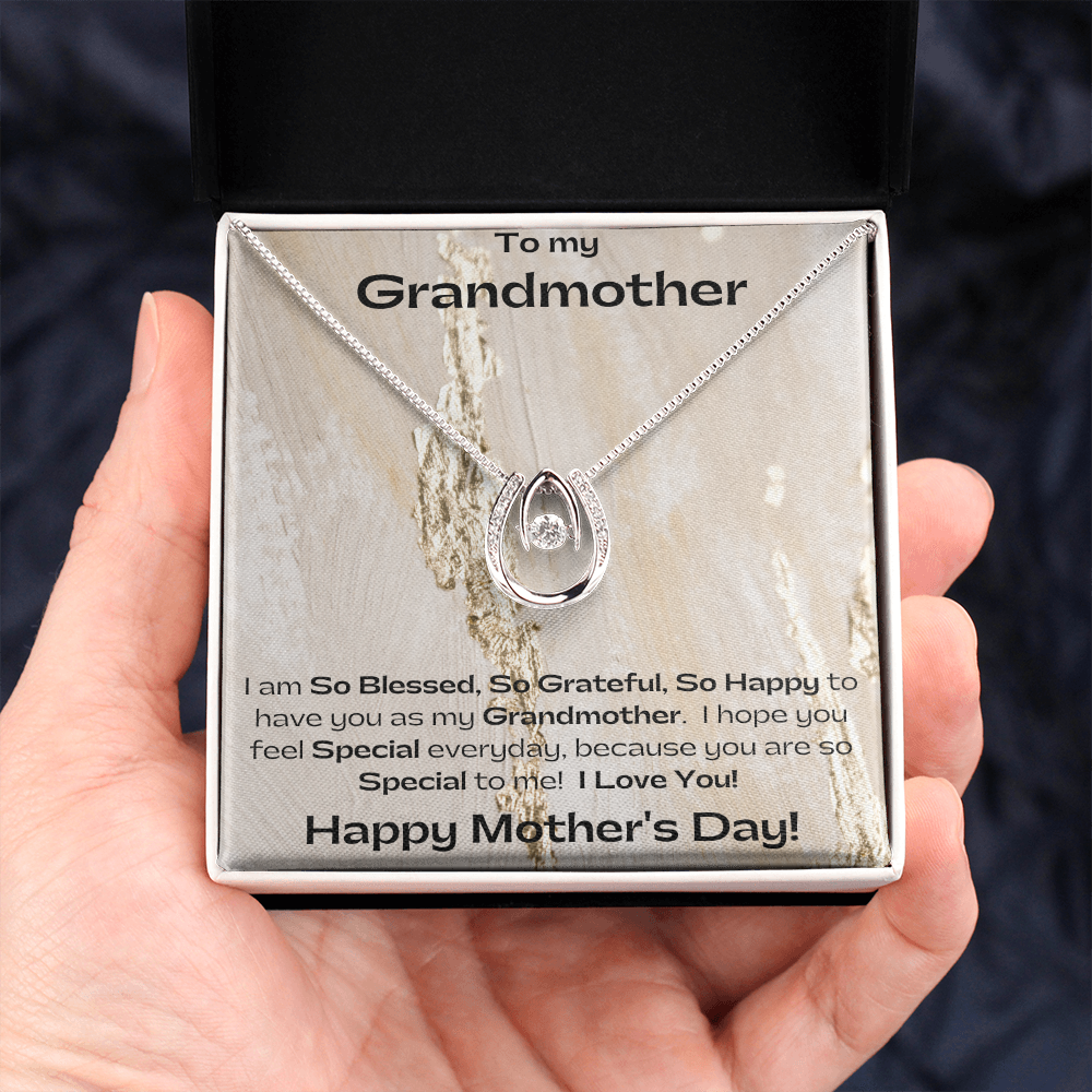 To My Grandmother/ Lucky In Love Necklace