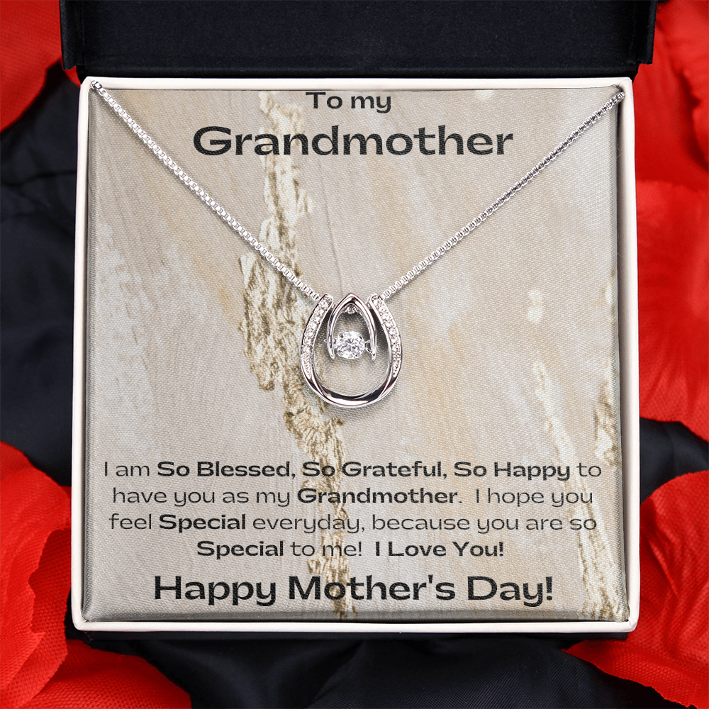 To My Grandmother/ Lucky In Love Necklace