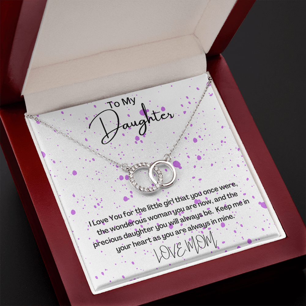 To My Daughter From Mom/ Perfect Pair Necklace