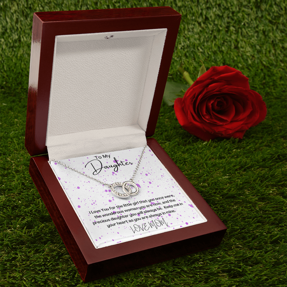 To My Daughter From Mom/ Perfect Pair Necklace