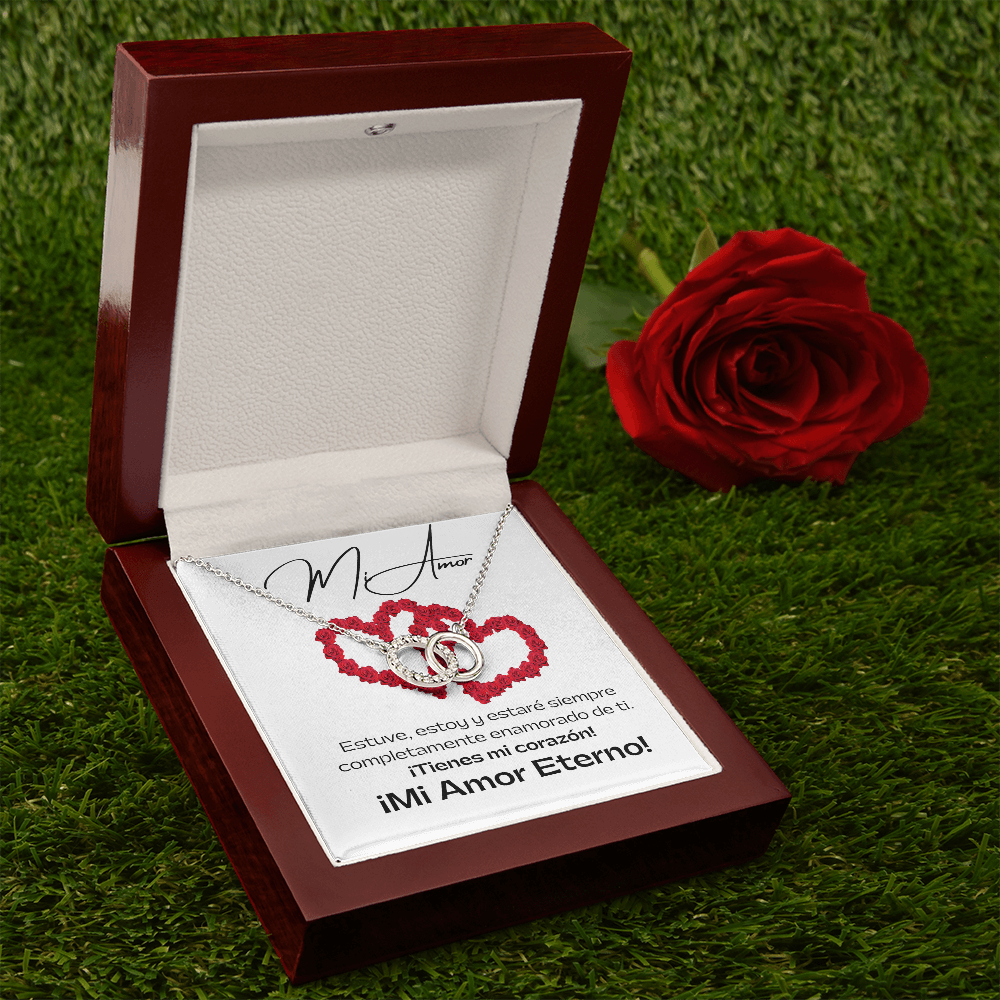 Mi Amor Rojo Corazon / Perfect Pair Necklace