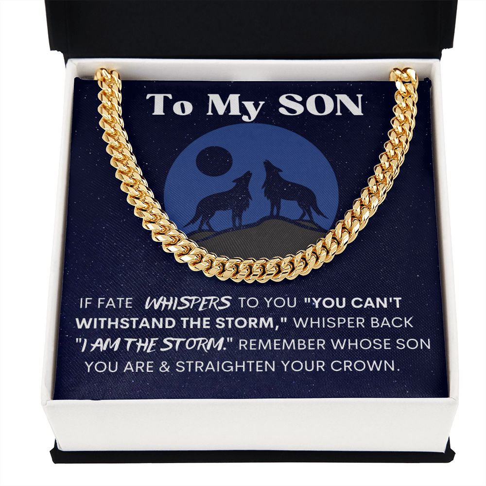 SON Storm Cuban Link Necklace
