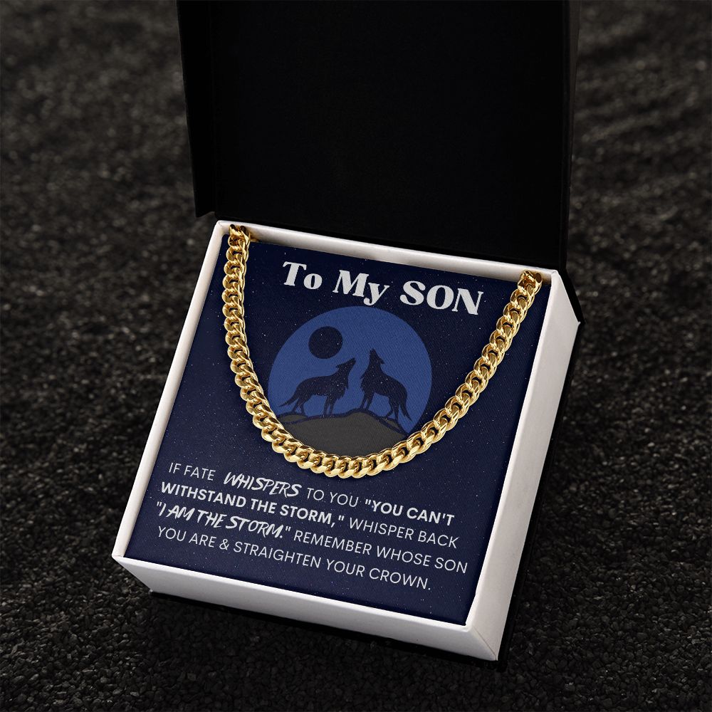 SON Storm Cuban Link Necklace