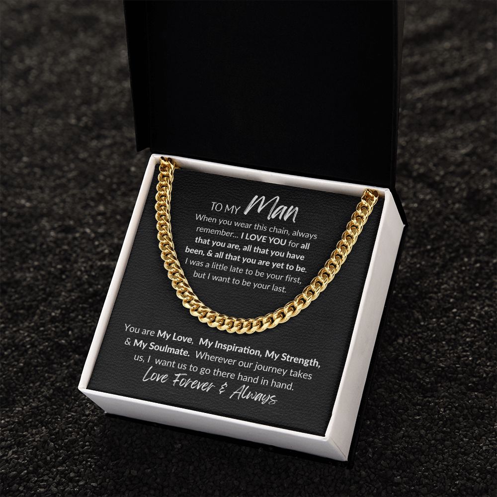 My Man All Cuban Link Chain