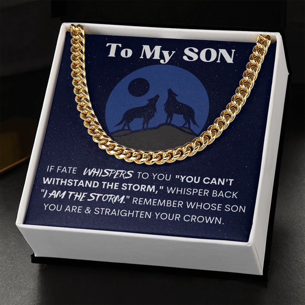 SON Storm Cuban Link Necklace