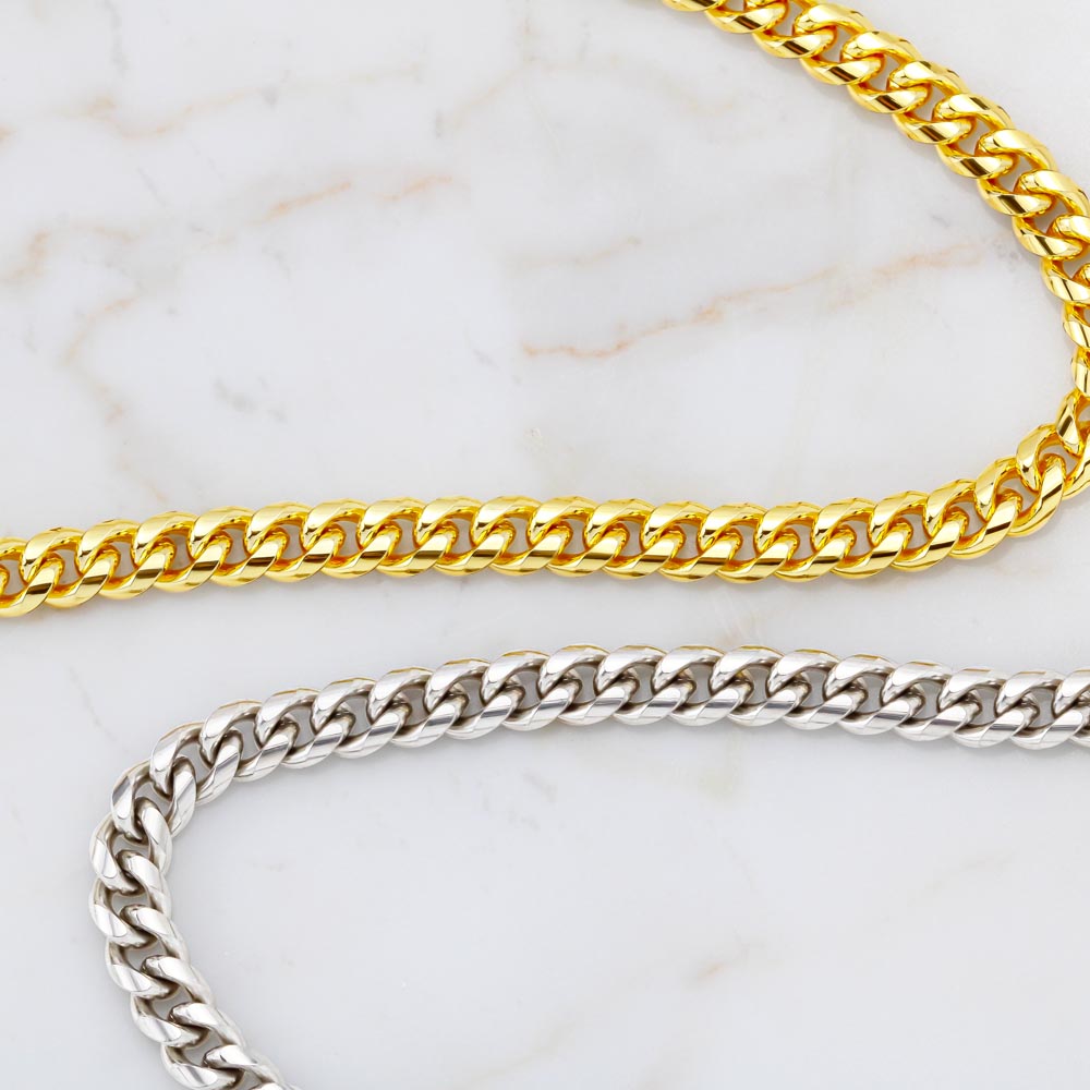 My Man All Cuban Link Chain