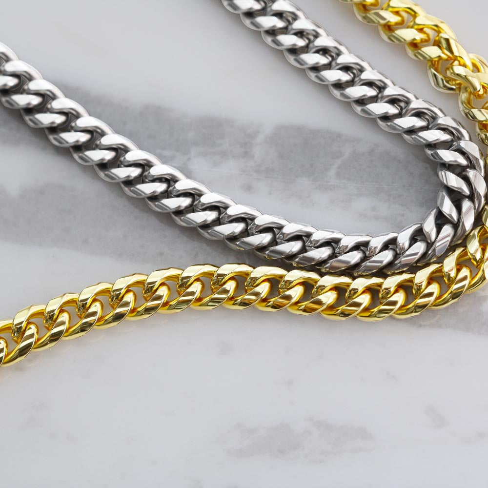 My Man Without Cuban Link Chain