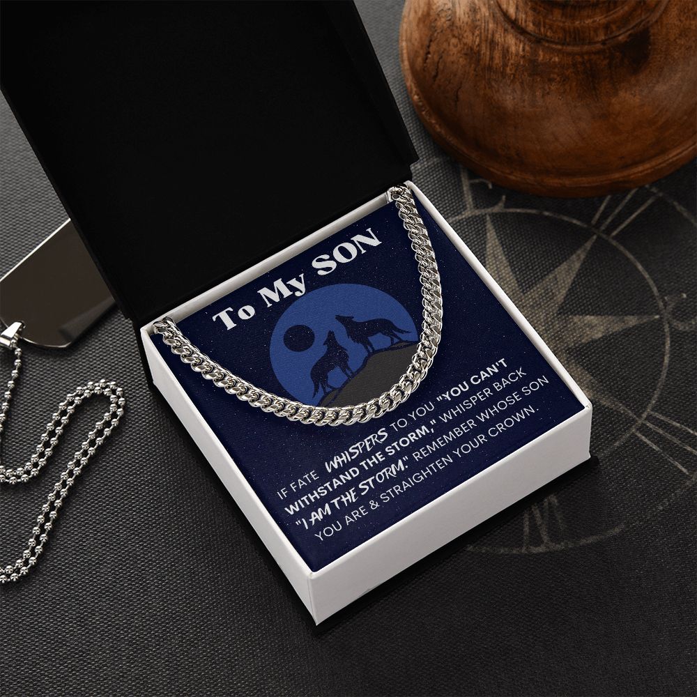 SON Storm Cuban Link Necklace