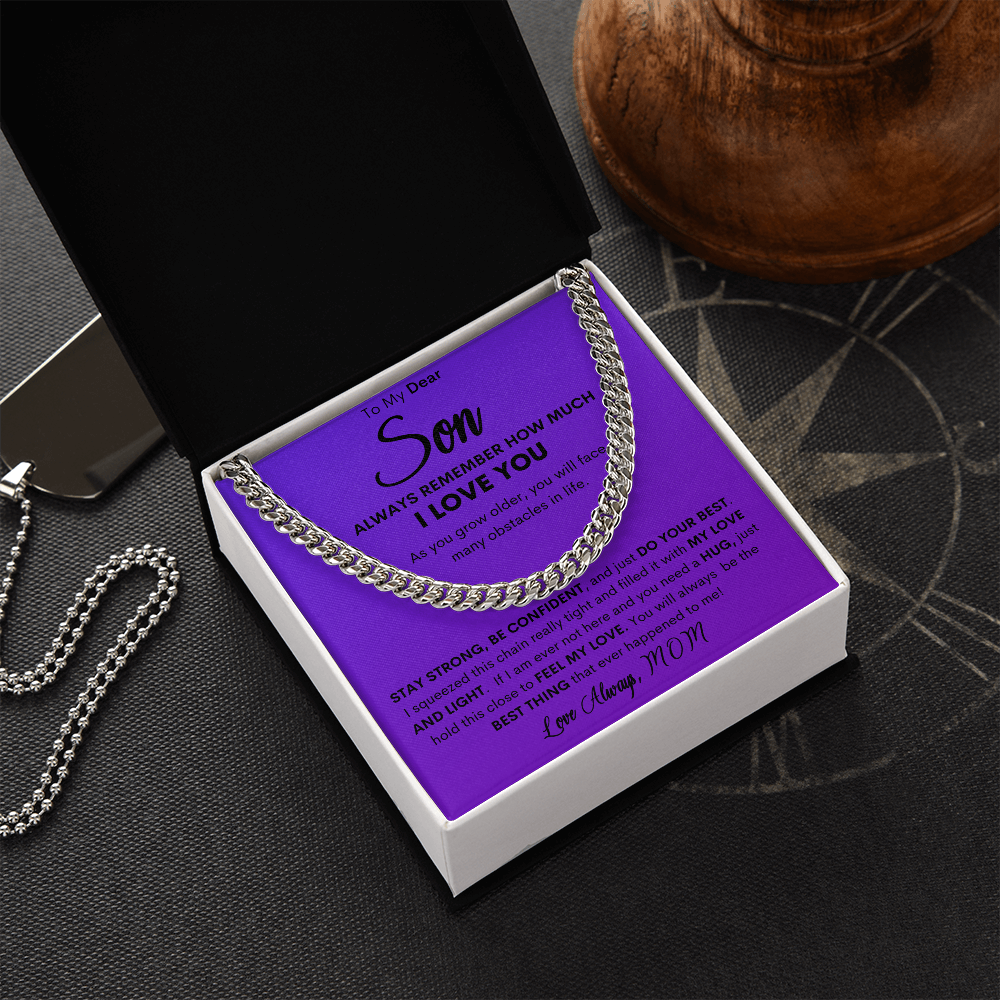 Dear Son Best Thing / Cuban Link Necklace