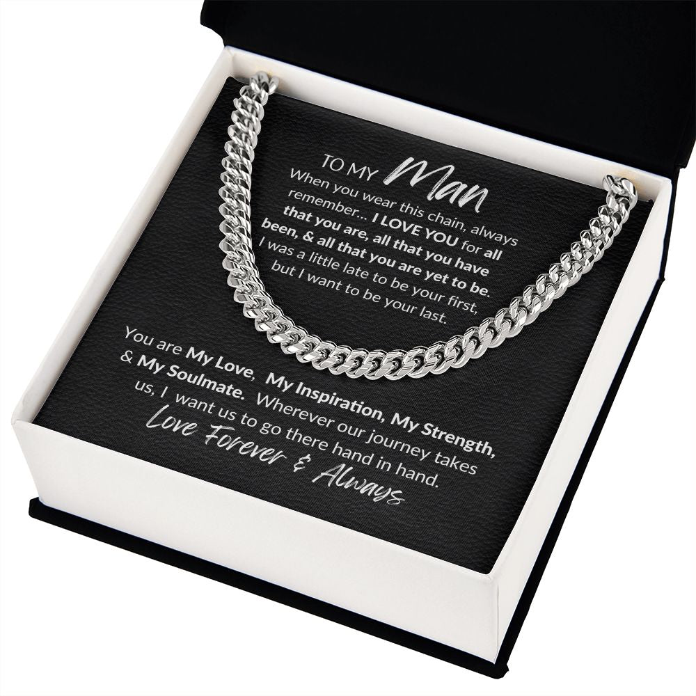 My Man All Cuban Link Chain
