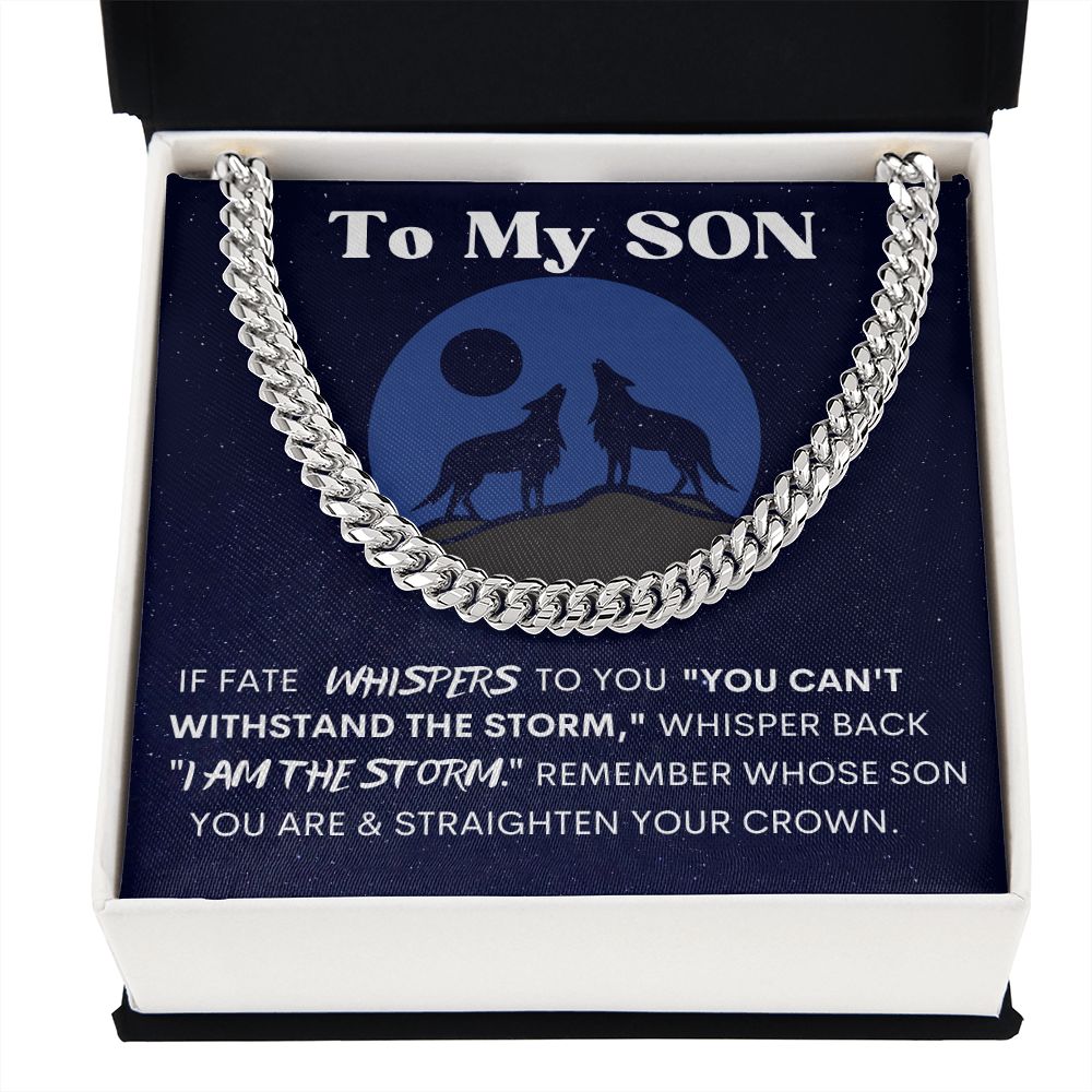 SON Storm Cuban Link Necklace