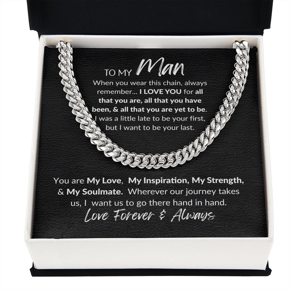My Man All Cuban Link Chain