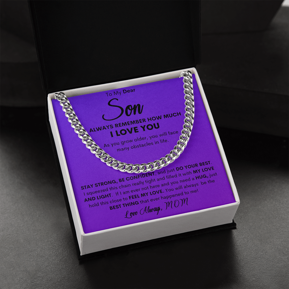 Dear Son Best Thing / Cuban Link Necklace