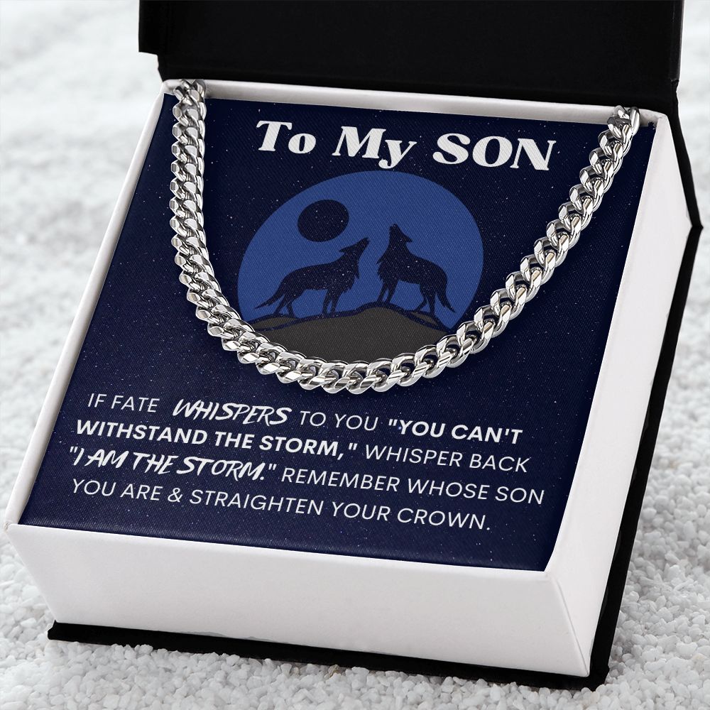 SON Storm Cuban Link Necklace