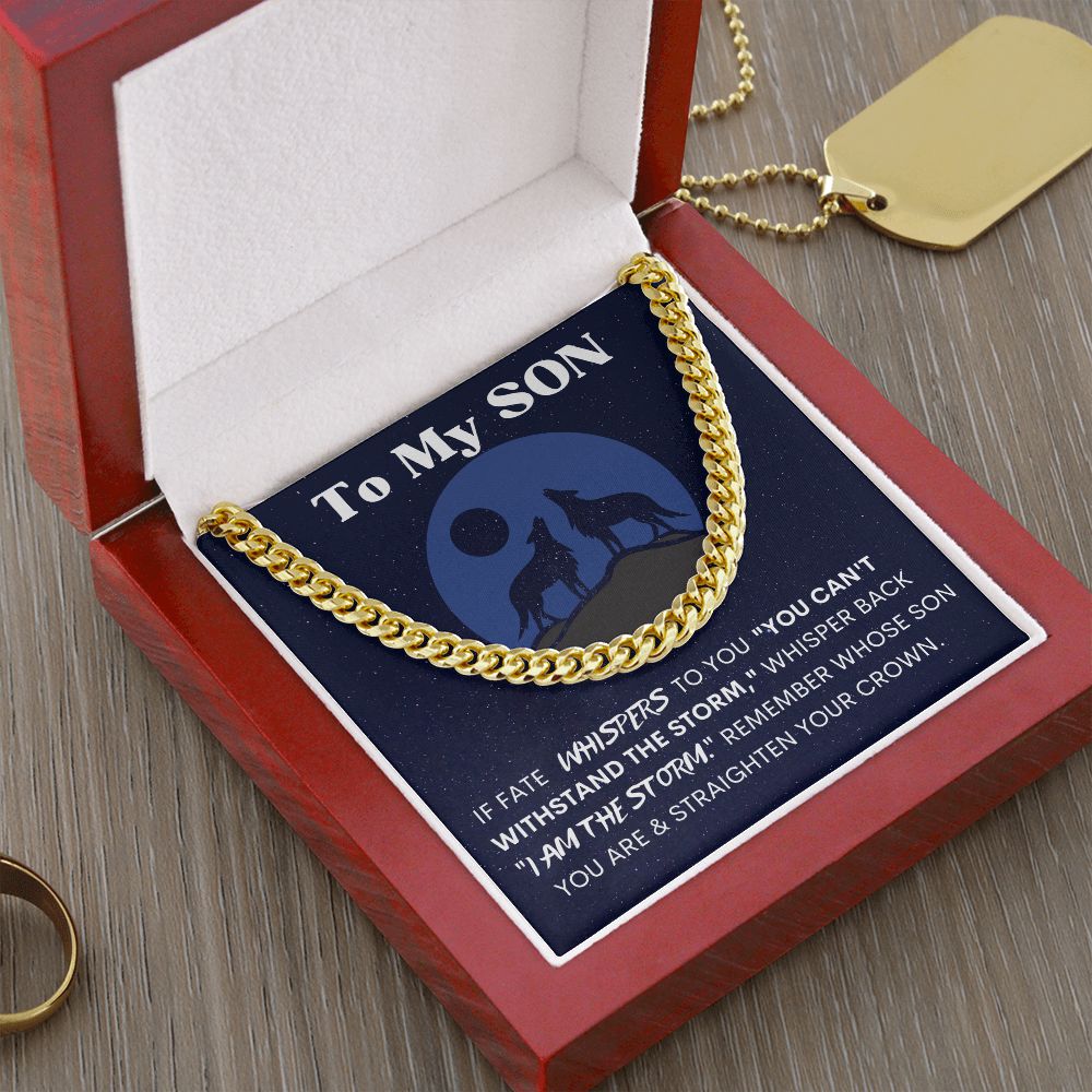 SON Storm Cuban Link Necklace