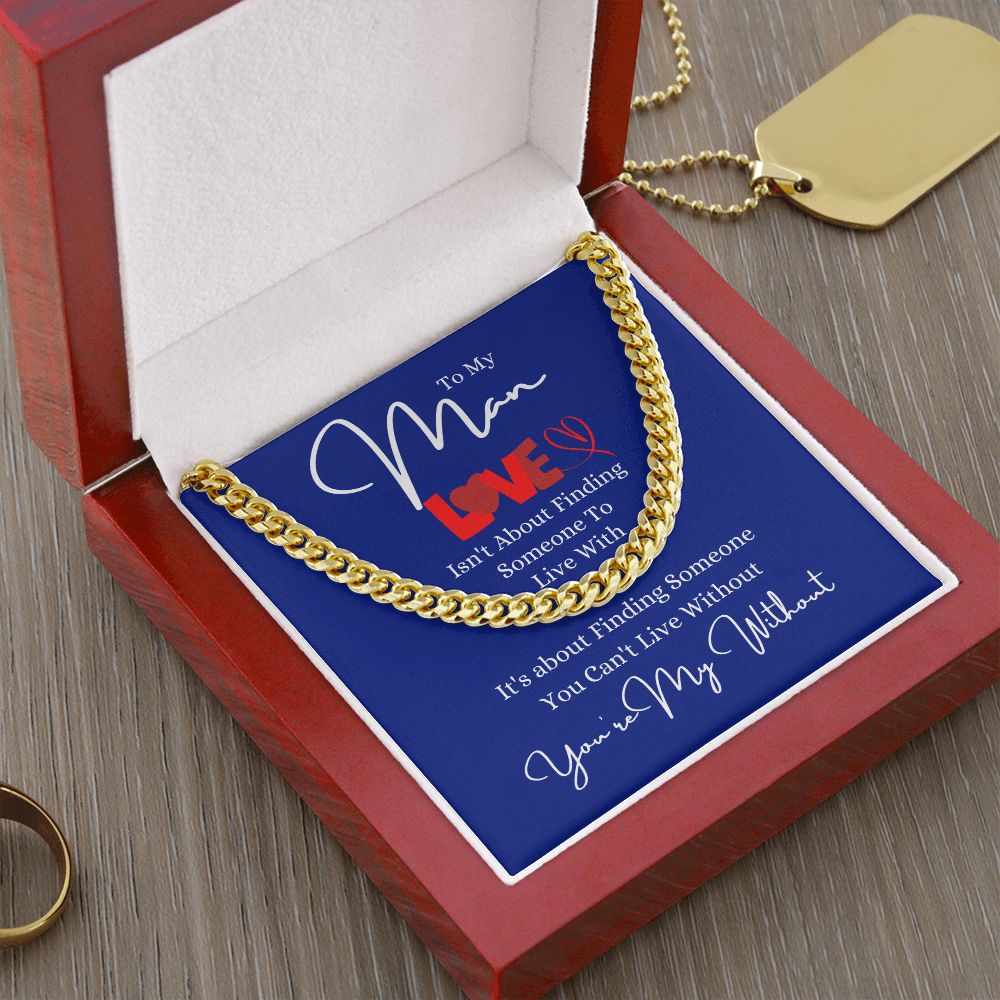 My Man Without Cuban Link Chain