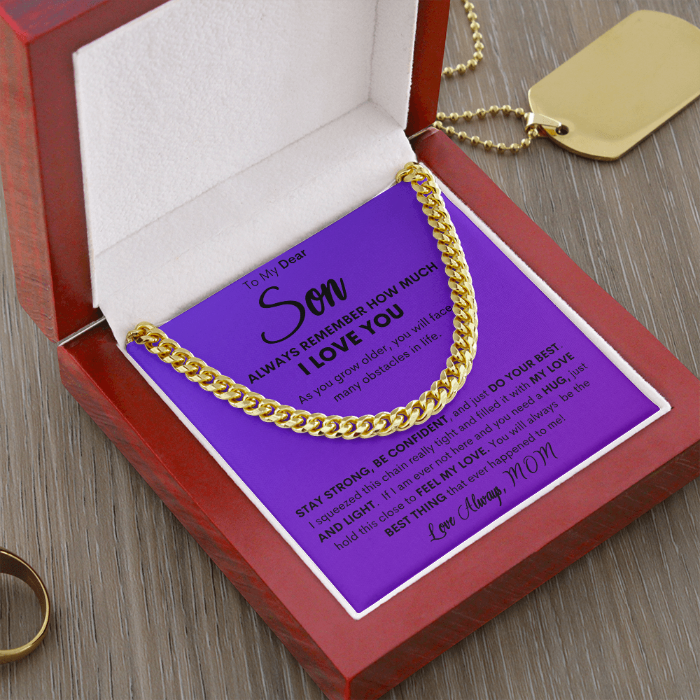 Dear Son Best Thing / Cuban Link Necklace