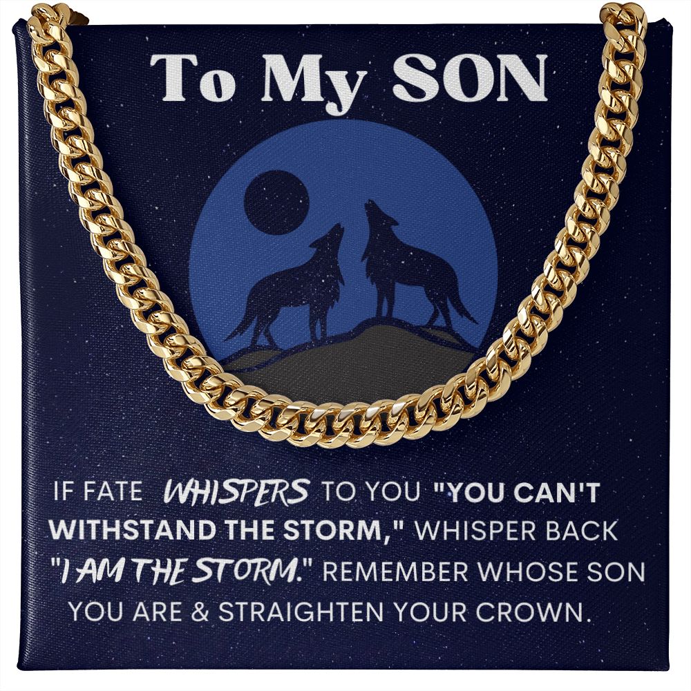 SON Storm Cuban Link Necklace
