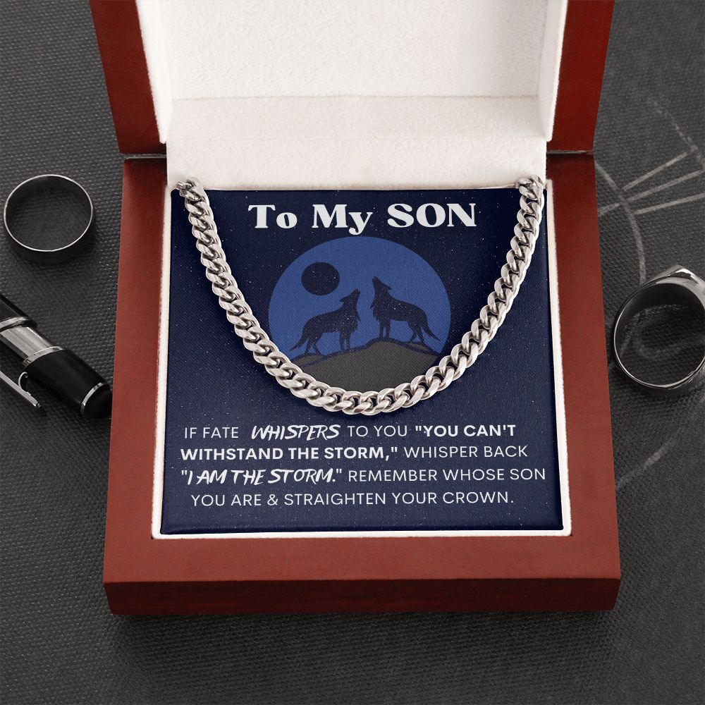 SON Storm Cuban Link Necklace