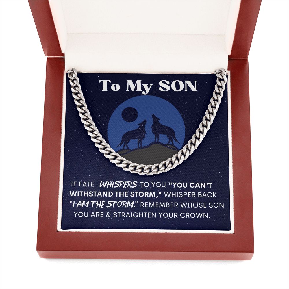 SON Storm Cuban Link Necklace