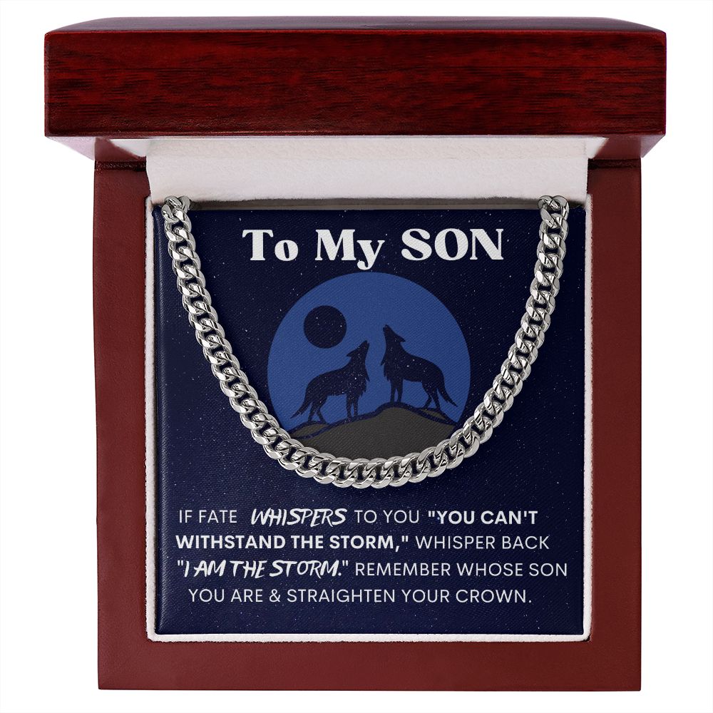 SON Storm Cuban Link Necklace