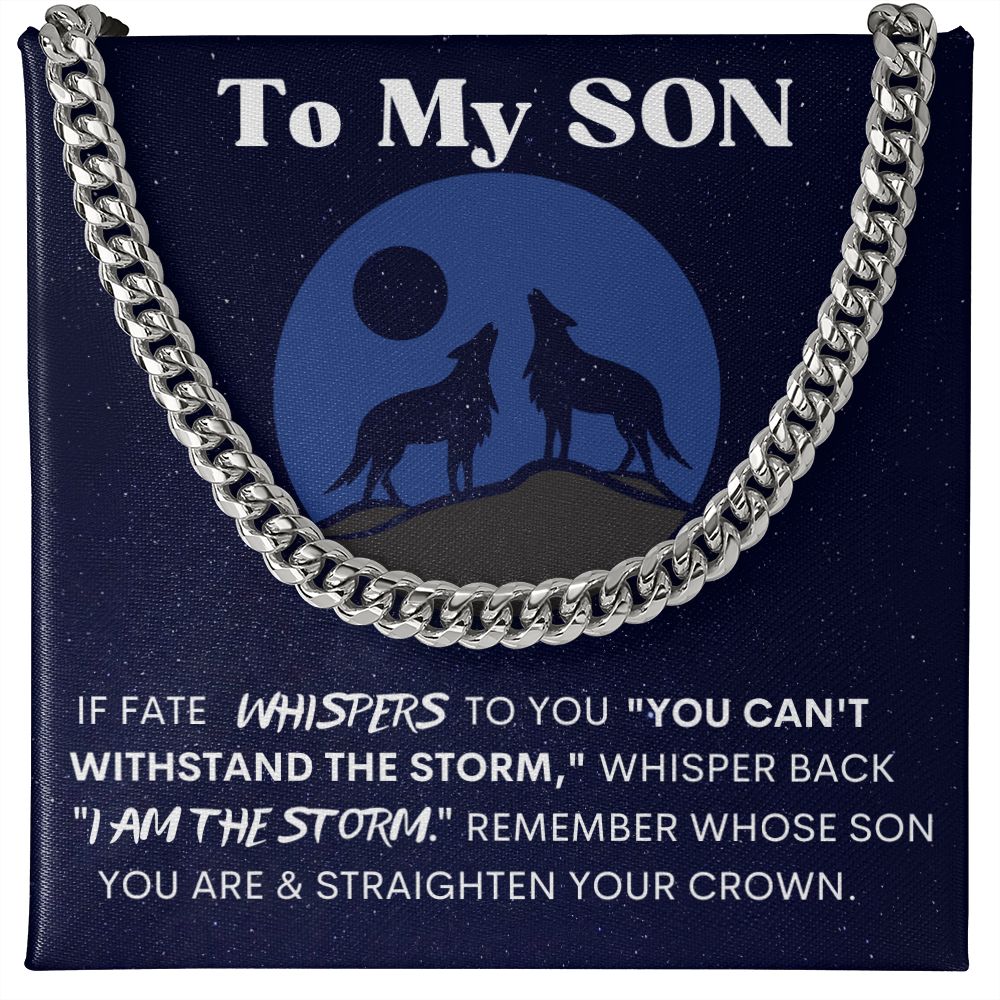 SON Storm Cuban Link Necklace