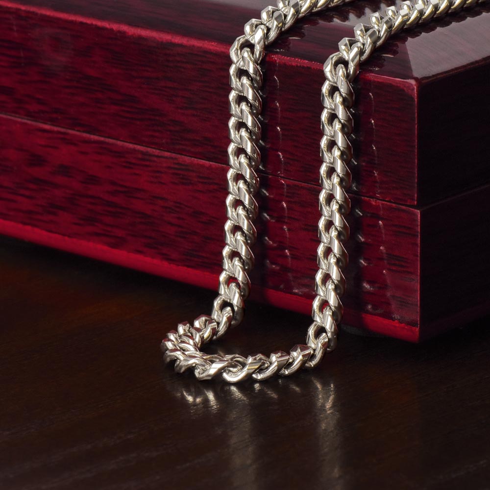 My Man All Cuban Link Chain