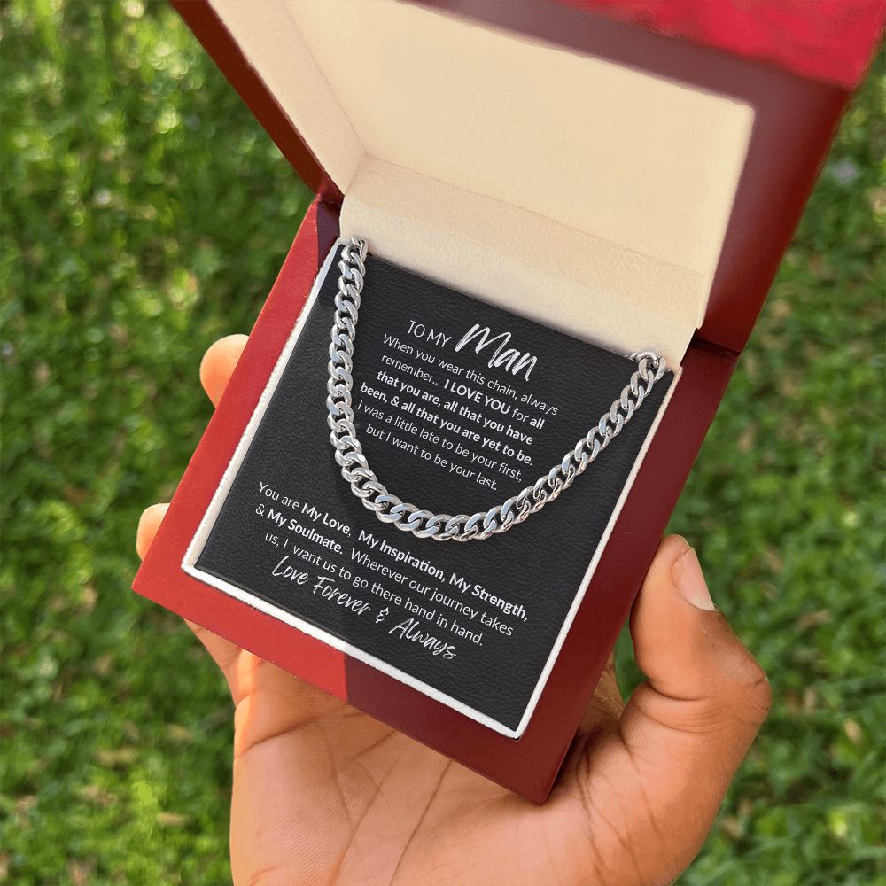 My Man All Cuban Link Chain
