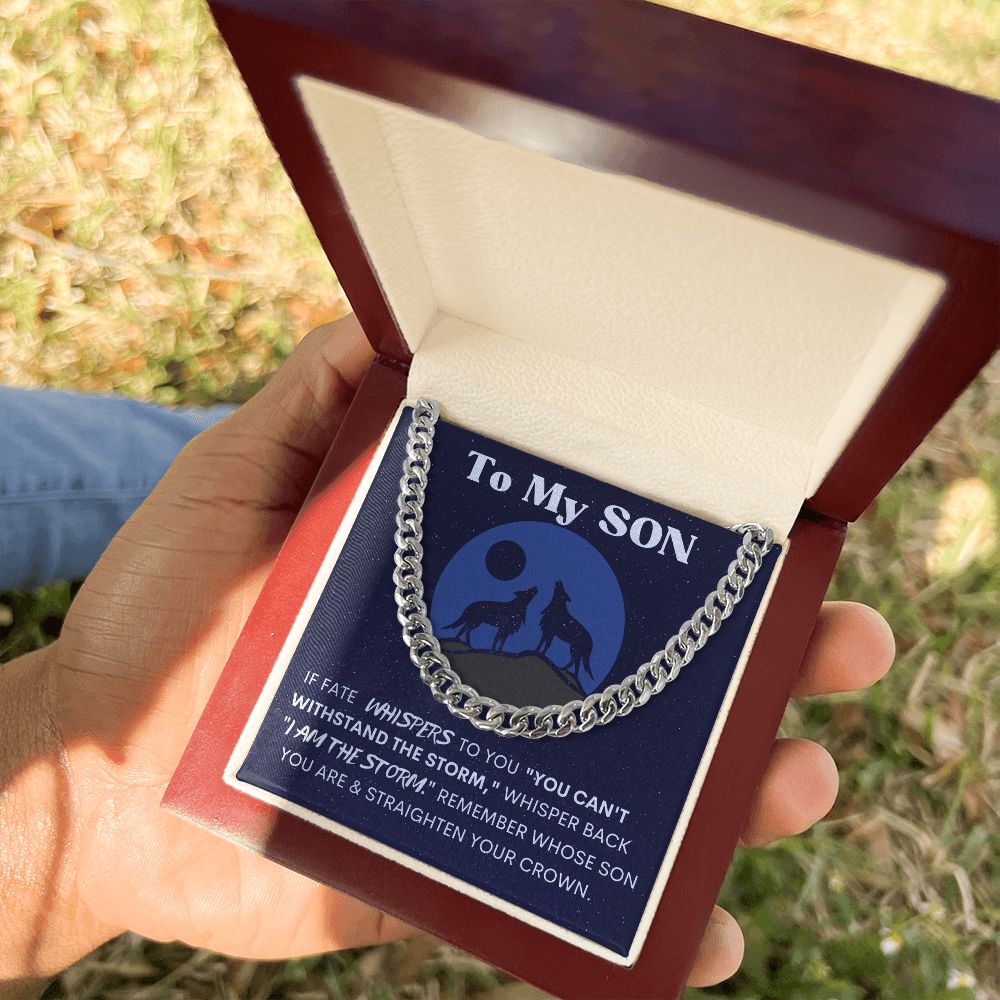 SON Storm Cuban Link Necklace