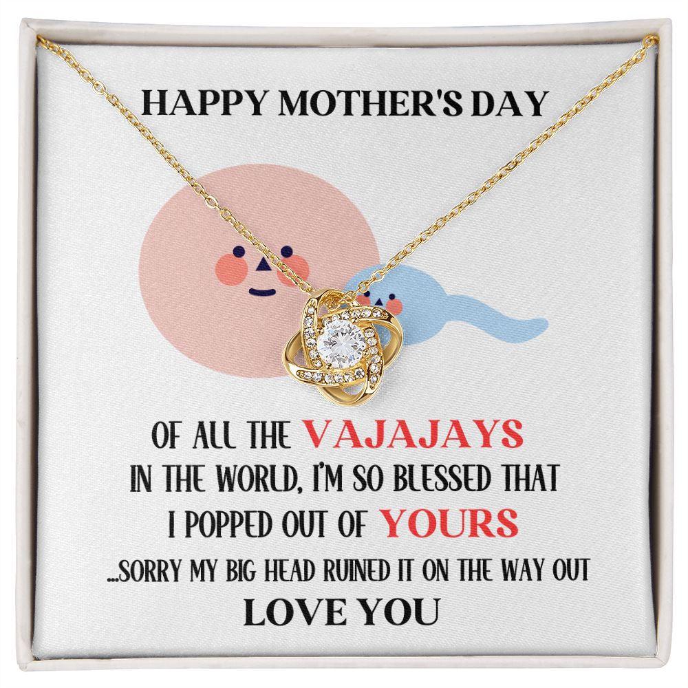 Mother's Day Your Vajajay Love Knot Necklace