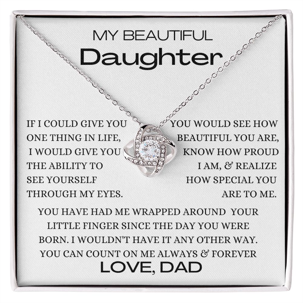 Beautiful Daughter One Thing Love Dad