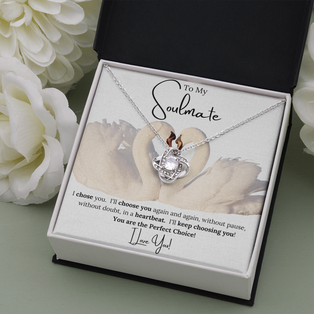 LOVE KNOT NECKLACE CHOICE For HER