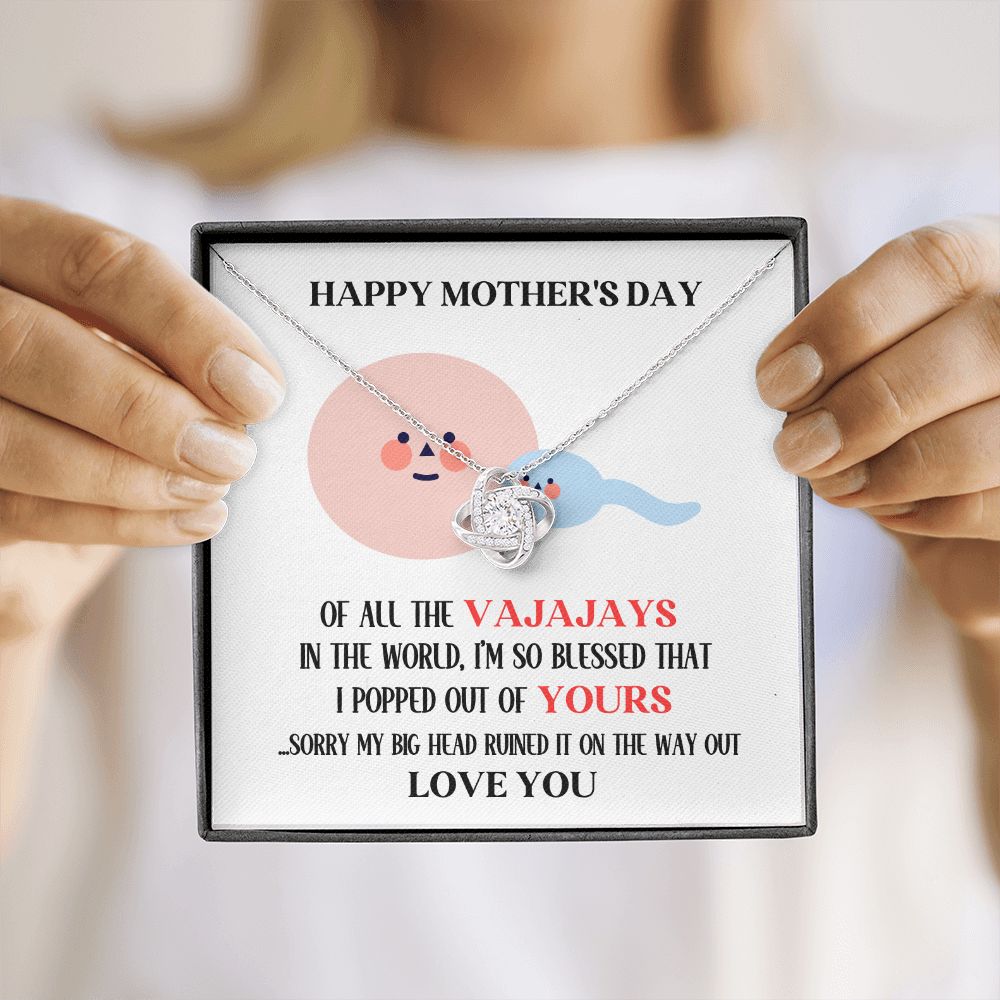 Mother's Day Your Vajajay Love Knot Necklace