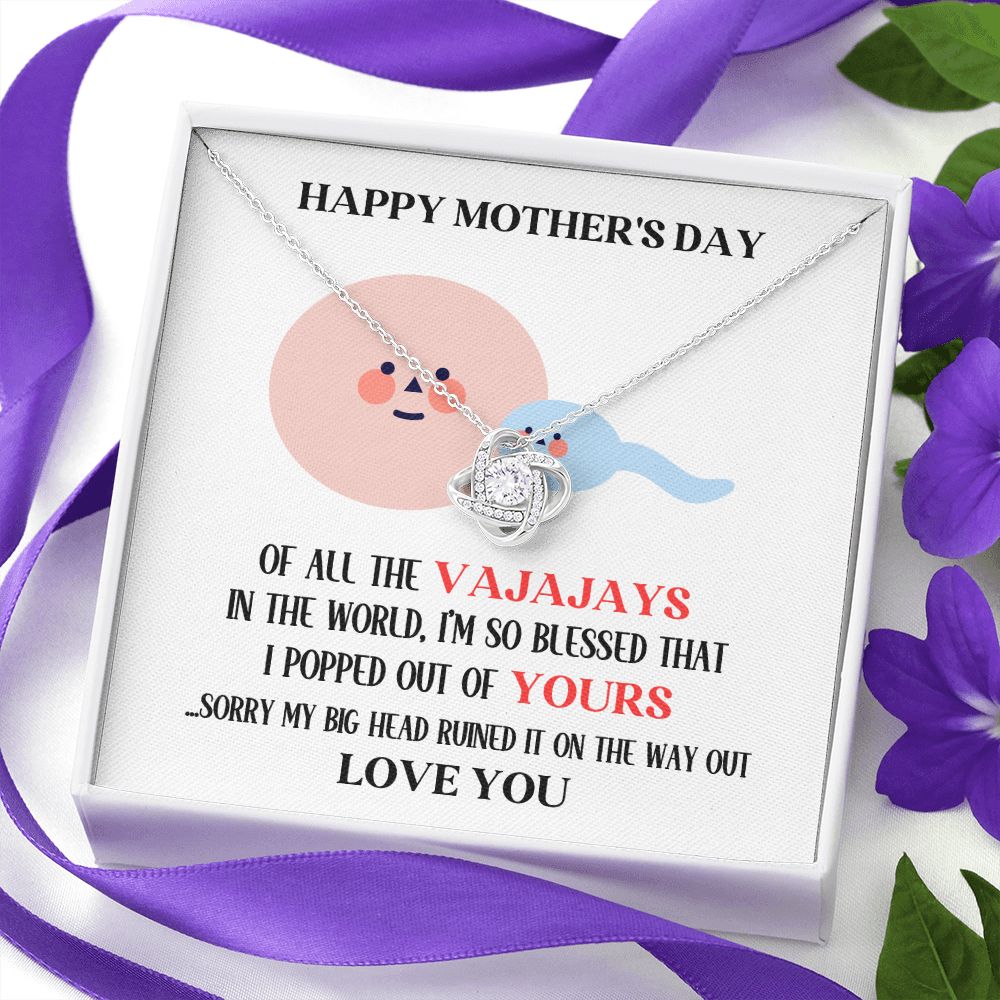 Mother's Day Your Vajajay Love Knot Necklace