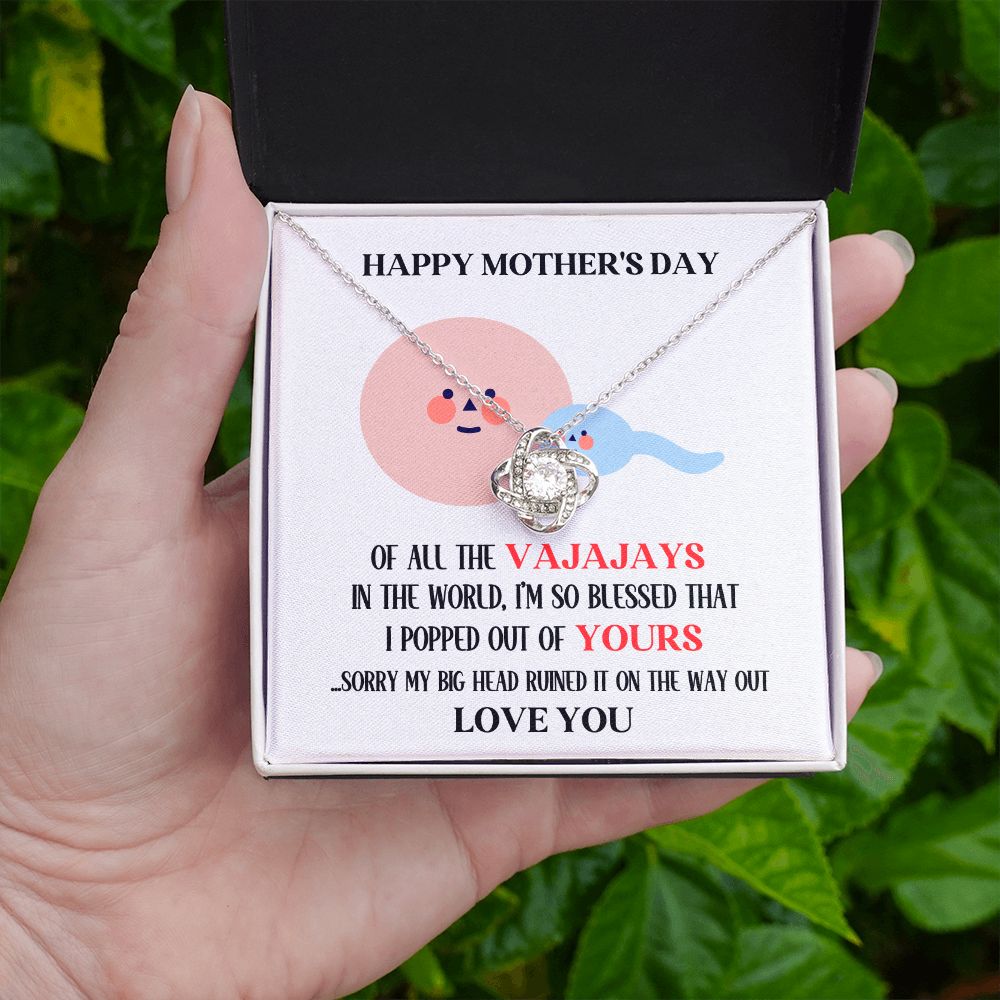Mother's Day Your Vajajay Love Knot Necklace
