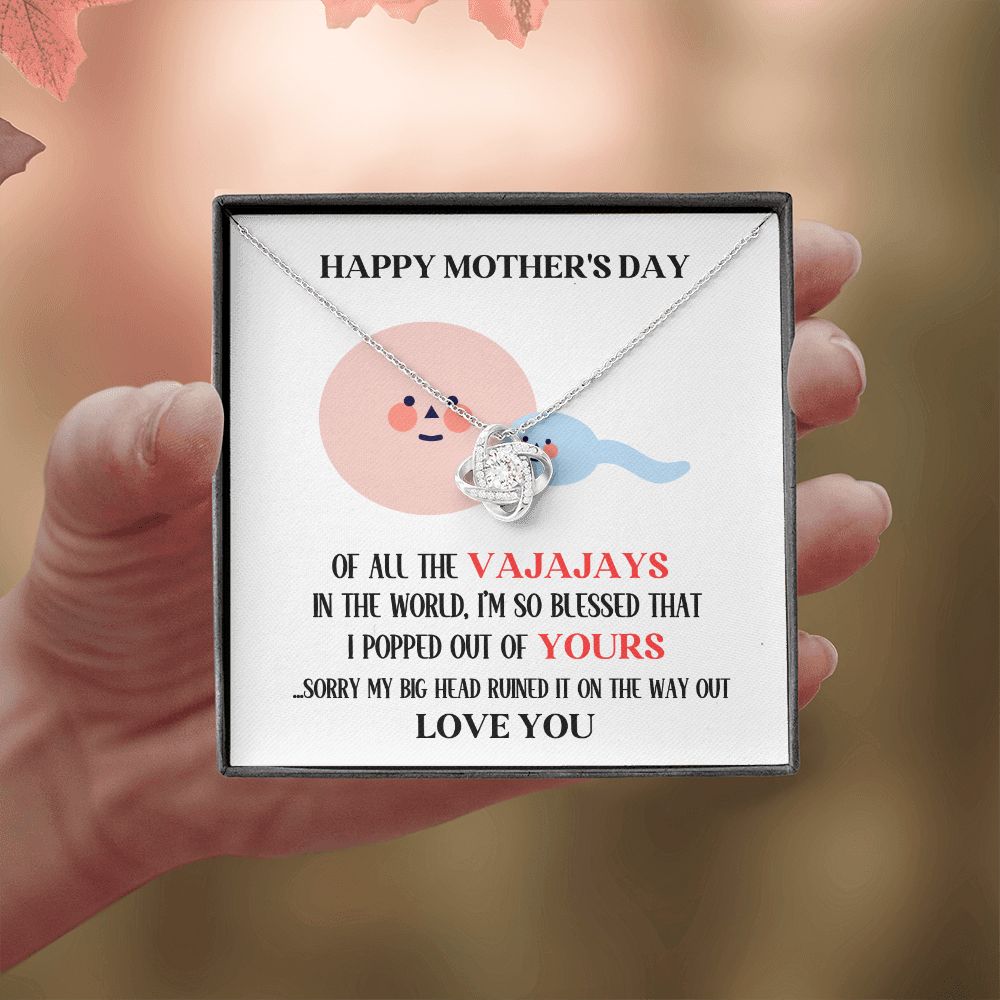 Mother's Day Your Vajajay Love Knot Necklace