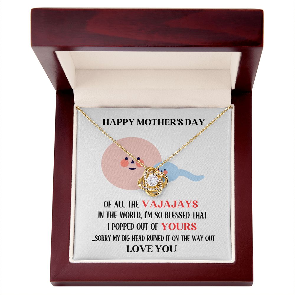 Mother's Day Your Vajajay Love Knot Necklace