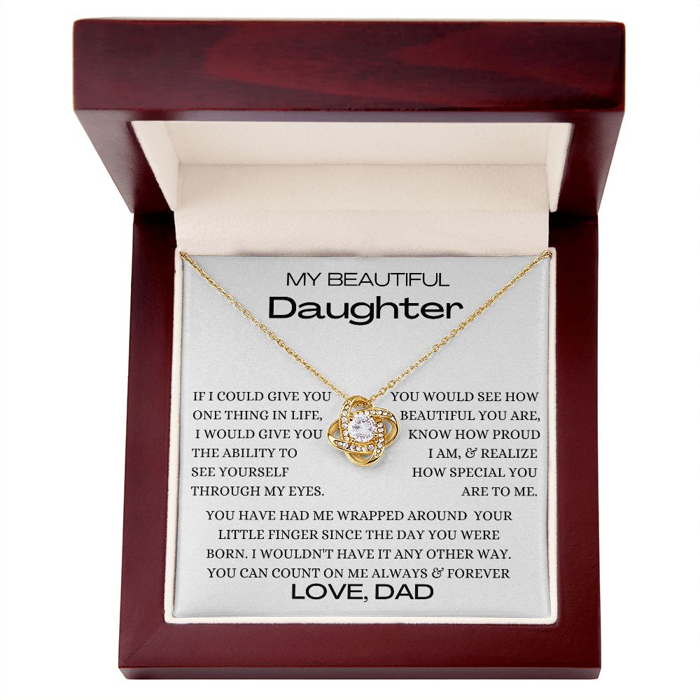 Beautiful Daughter One Thing Love Dad