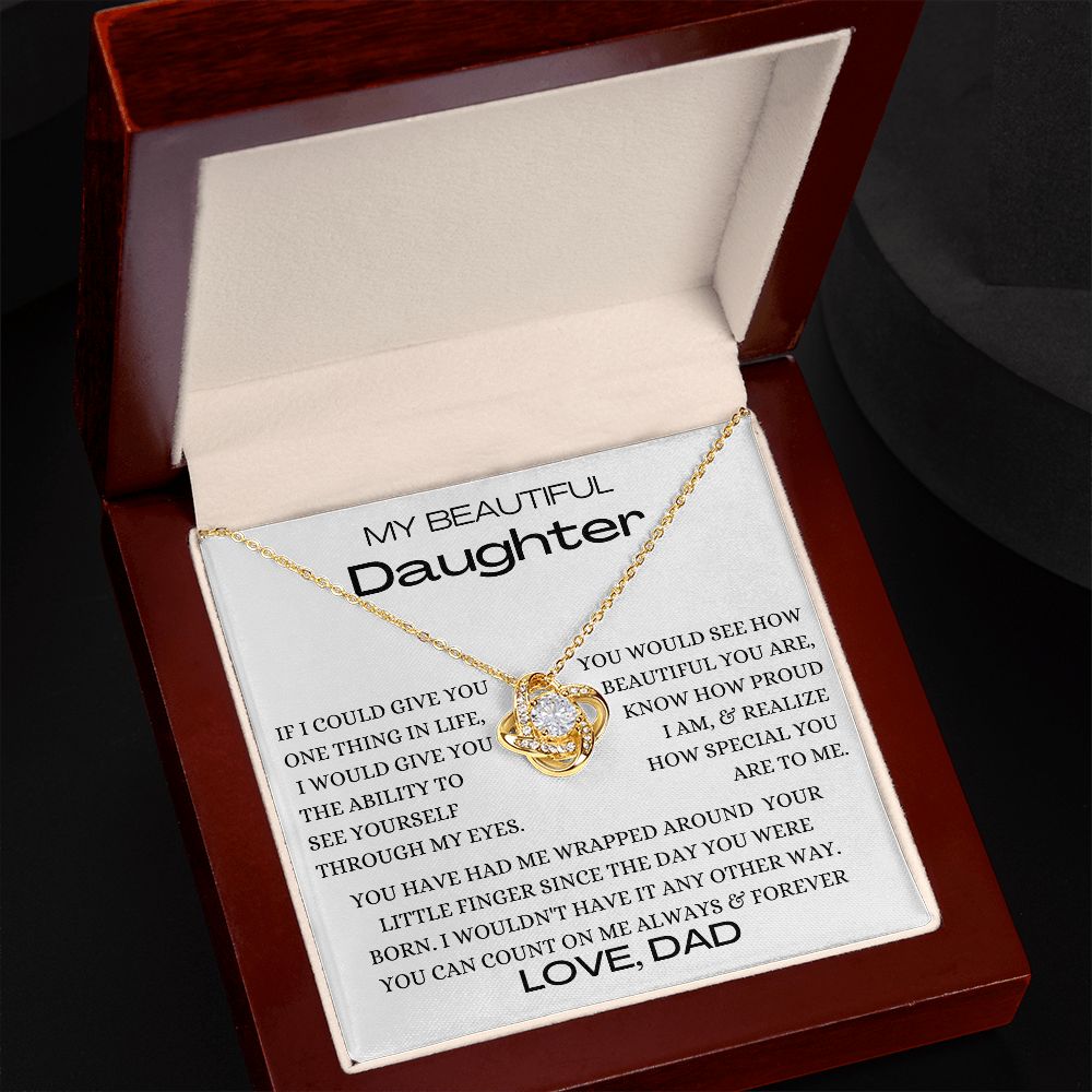 Beautiful Daughter One Thing Love Dad