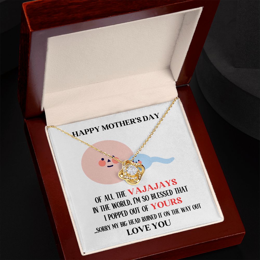 Mother's Day Your Vajajay Love Knot Necklace