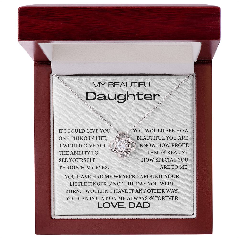 Beautiful Daughter One Thing Love Dad