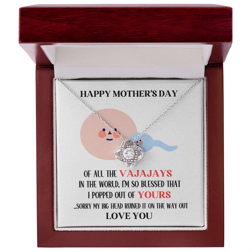 Mother's Day Your Vajajay Love Knot Necklace