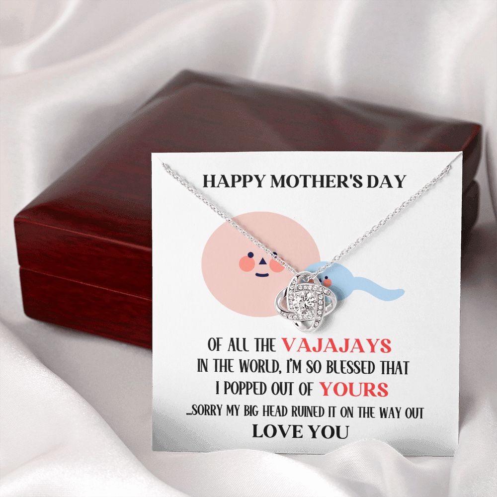 Mother's Day Your Vajajay Love Knot Necklace