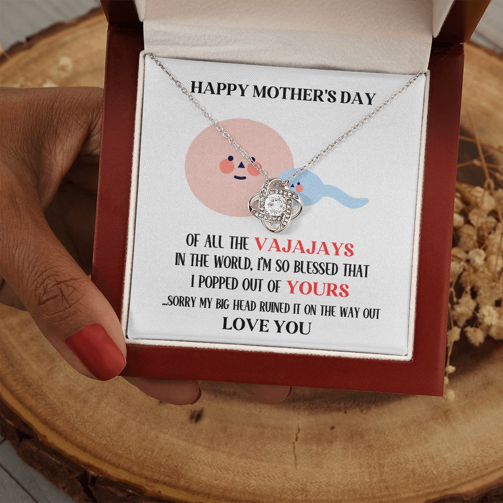 Mother's Day Your Vajajay Love Knot Necklace