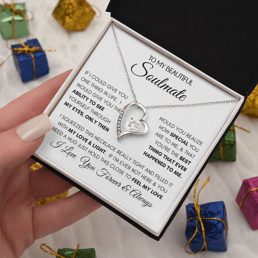 Beautiful Soulmate Special Forever Love Necklace
