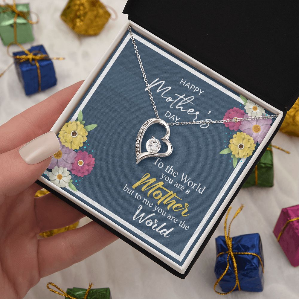 Mother's Day World Forever Love Necklace